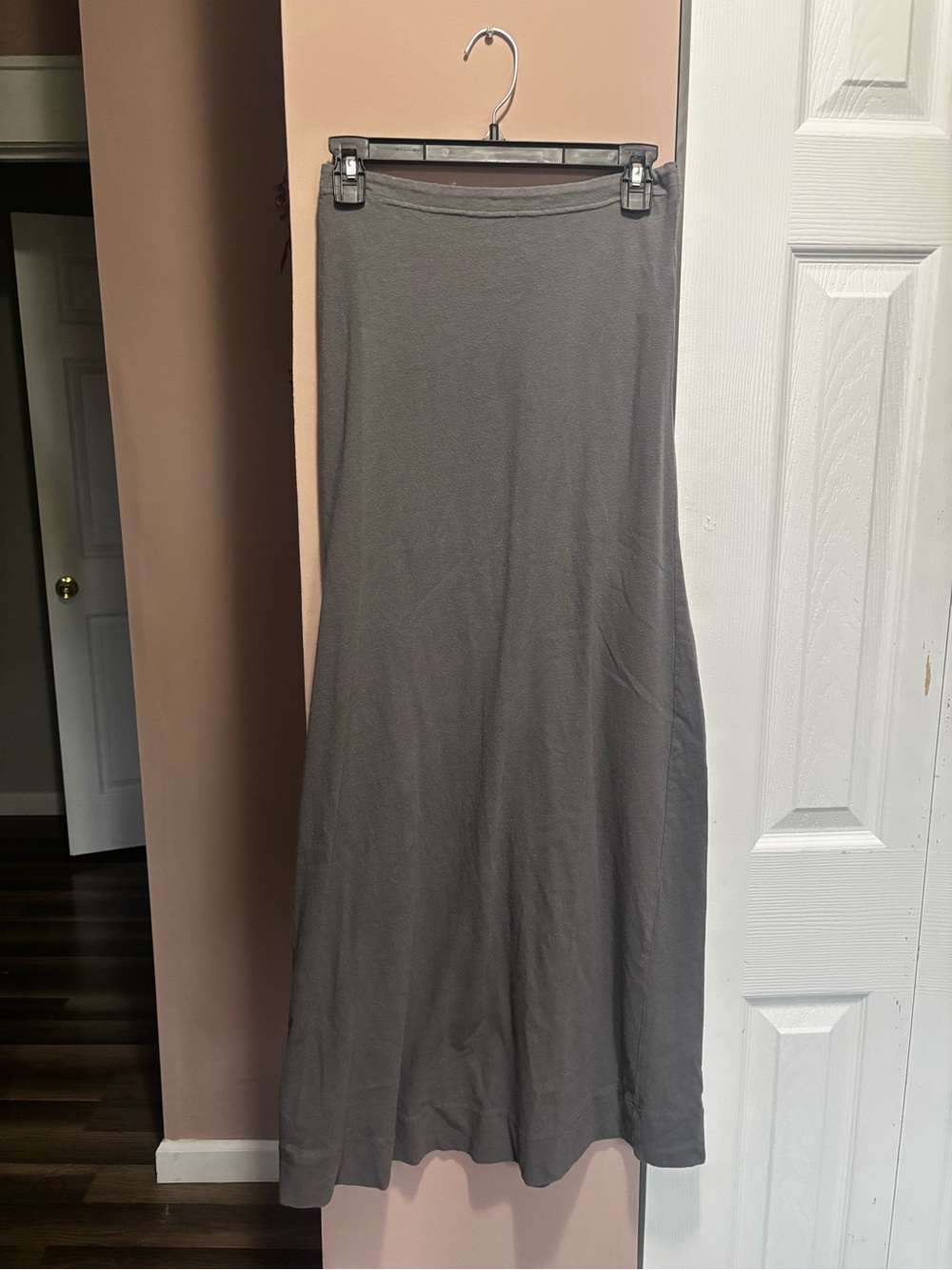 Free People Gray Maxi Skirt 100% cotton